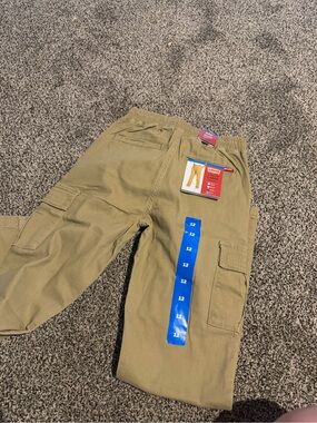 Levi's Tan Cargo Pants with Elastic Waist